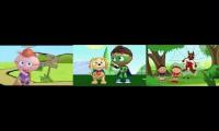 Super Why! but each seasons first episode played at once