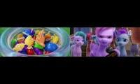 Thumbnail of The Emoji Movie (2017) and My Little Pony: A New Generation (2021) Playing All at Once