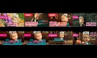 Masha and The Bear Mashup - First Day Of School Multilanguage