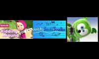 Thumbnail of up to faster 3 parison to Masha and the Bear,gummybear