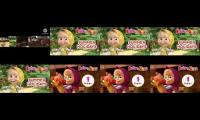 Up to faster 23 parison to masha and the bear