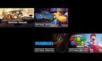 Thumbnail of All 6 movies trailers playing at the same time part 7