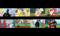 Thumbnail of Annoying Goose MLP (8 parison on videos was played at the same time)