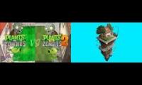 Thumbnail of Plants Vs Zombies Vs Plants Vs Zombies 2 Grasswalk Vs Players House And Modern Day Grasswalk Mashup