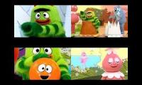 Yo Gabba Gabba! 1ª temporada em português no Brasil (4 episódios exibidos ao mesmo tempo)