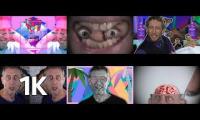 Thumbnail of Fryciopoops 6 Michael Rosen YTP videos played at once.